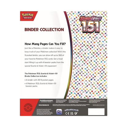151 Binder Collection - Scarlet & Violet