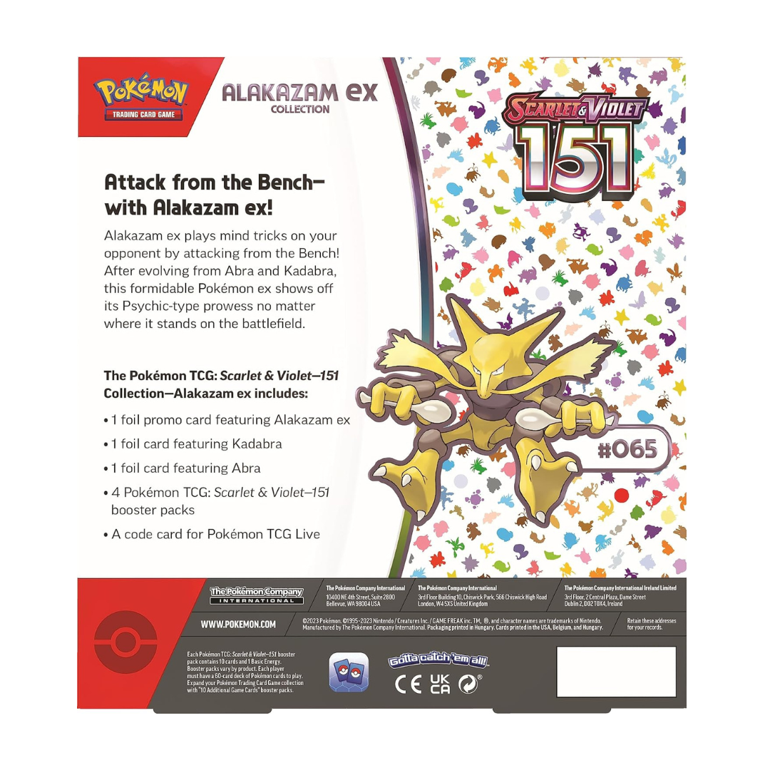 151  Alakazam Ex Box - Scarlet & Violet