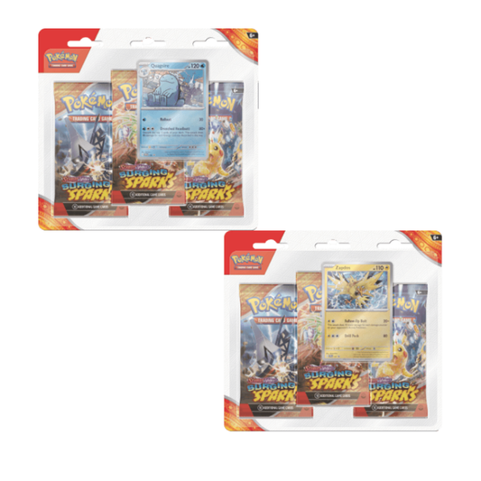 Surging Sparks – Zapdos & Quagsire Tripack